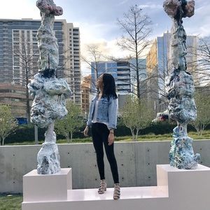 Buckle up gray heels